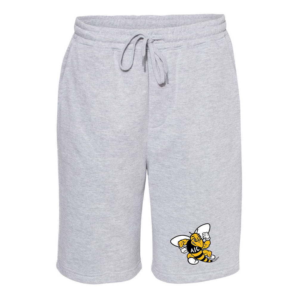 Men's AIC Yellow Jackets  Independent Trading Co Midweight Fleece Shorts