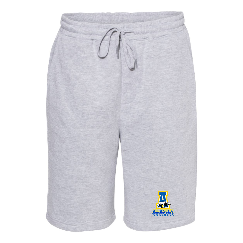 Men's Alaska Nanooks Independent Trading Co Midweight Fleece Shorts
