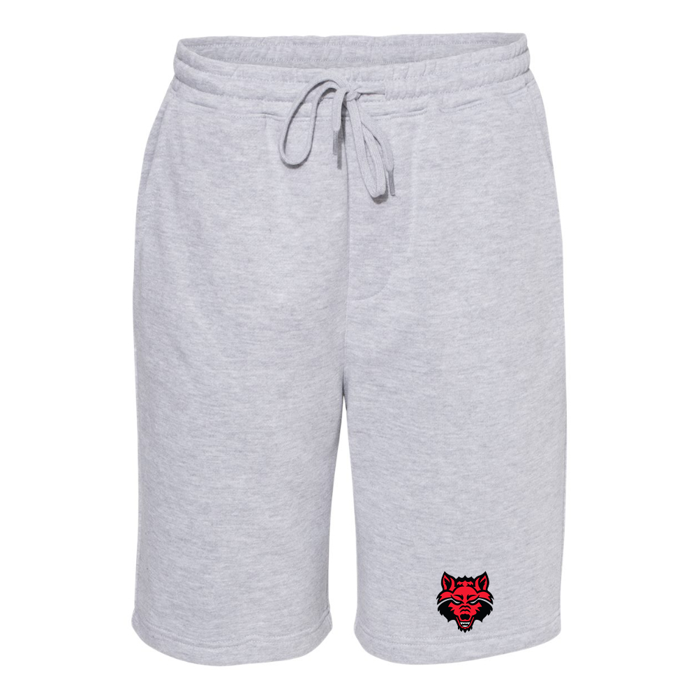 Men's  Arkansas State Red Wolves Independent Trading Co Midweight Fleece Shorts
