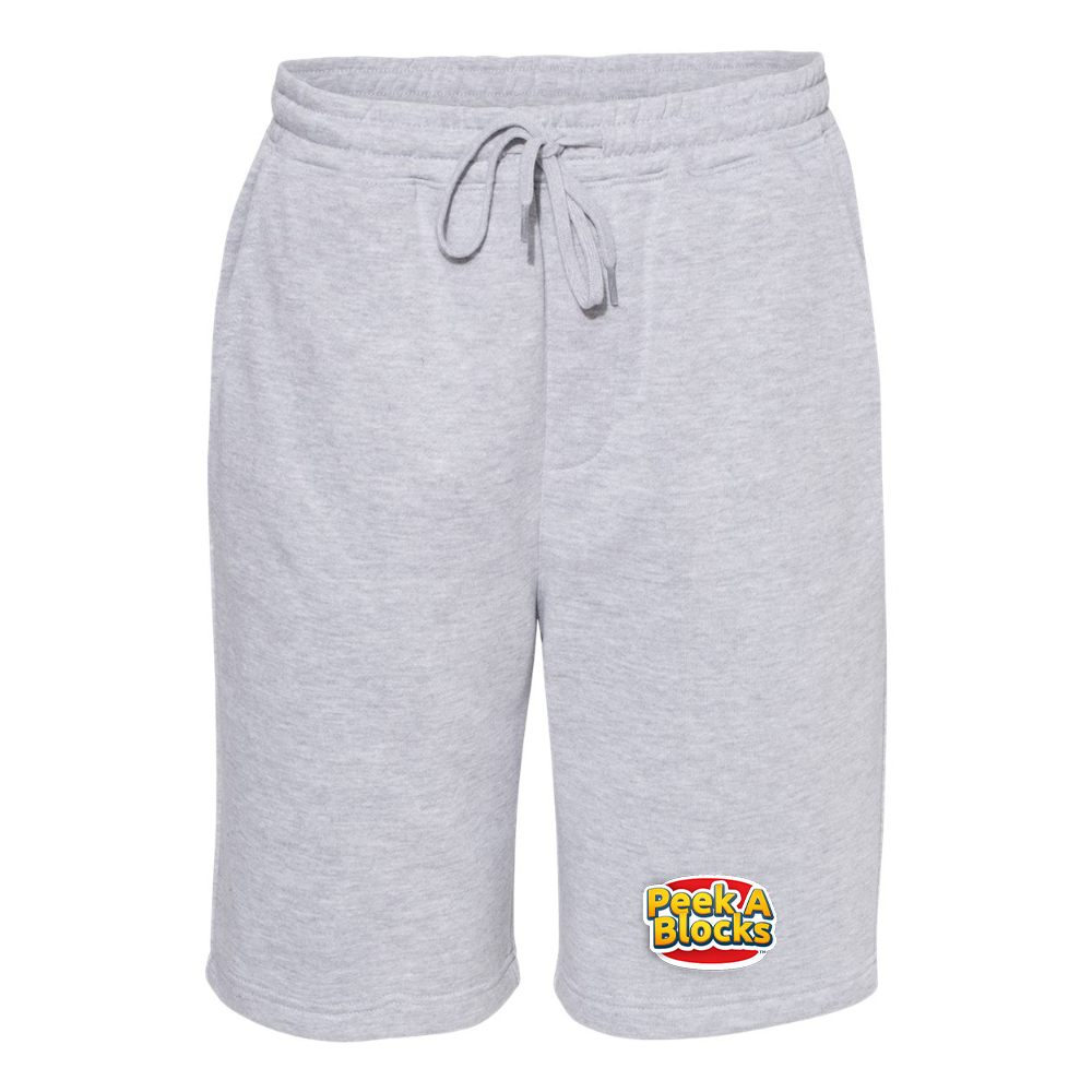 Men's Peek A Blocks Independent Trading Co Midweight Fleece Shorts