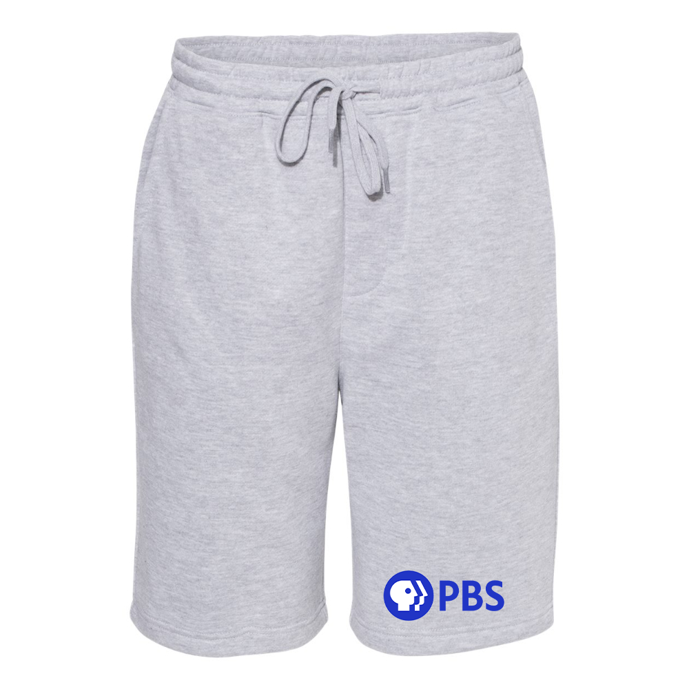 Men's PBS Blue Independent Trading Co Midweight Fleece Shorts