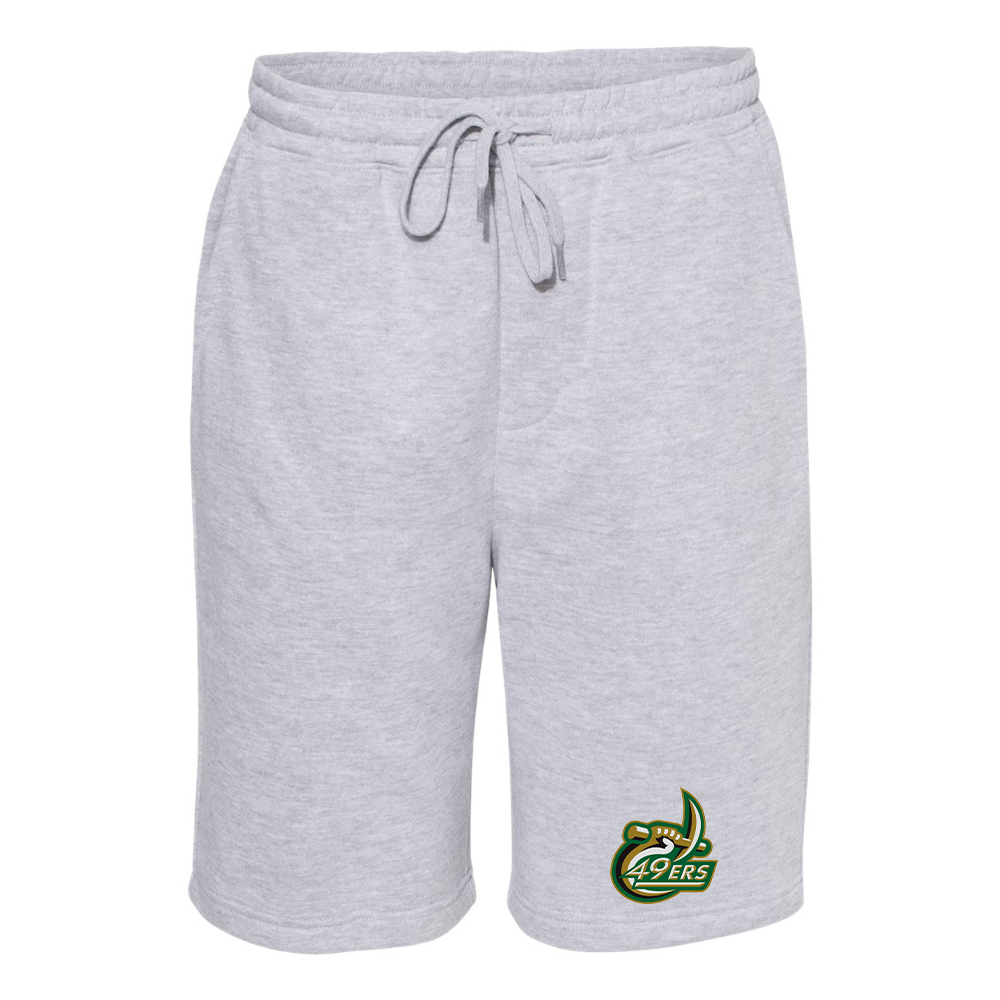 Men's Charlotte 49ers Independent Trading Co Midweight Fleece Short