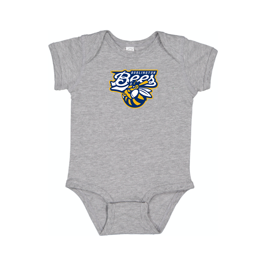 Burlington Bees  Logo Baby Onesie Romper