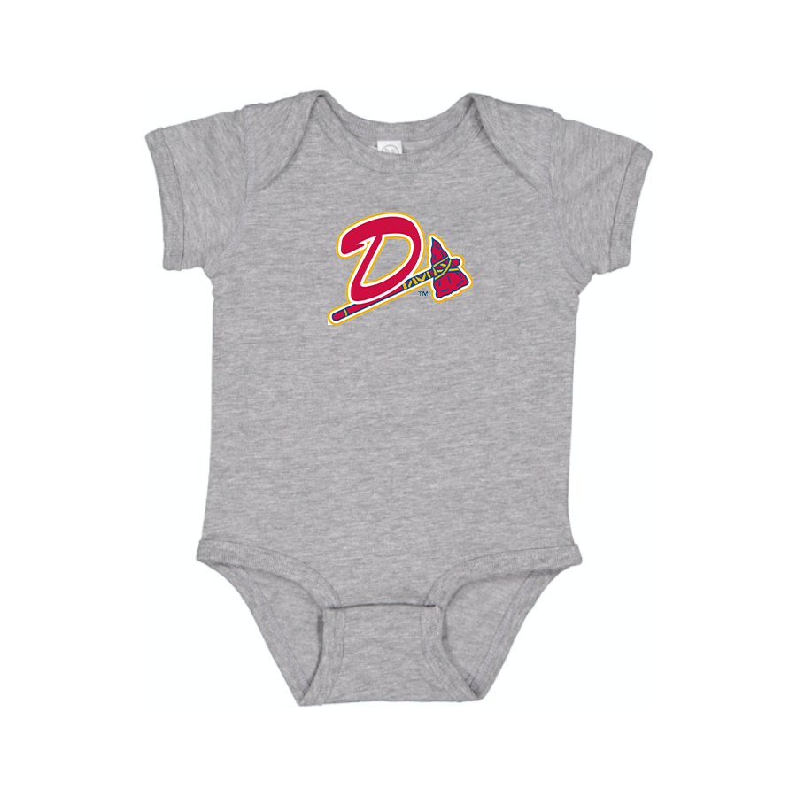 Danville Braves Logo Baby Onesie Romper