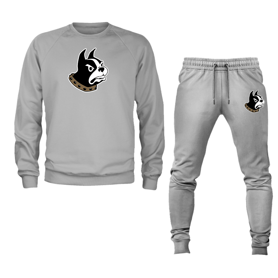 Men's    Woffrd Terriers  Crewneck Sweatshirt Joggers Suit