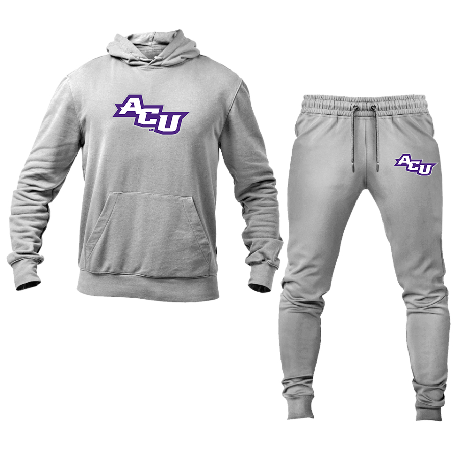 Men's Abilene Christian Wildcats  Hoodie Joggers Set