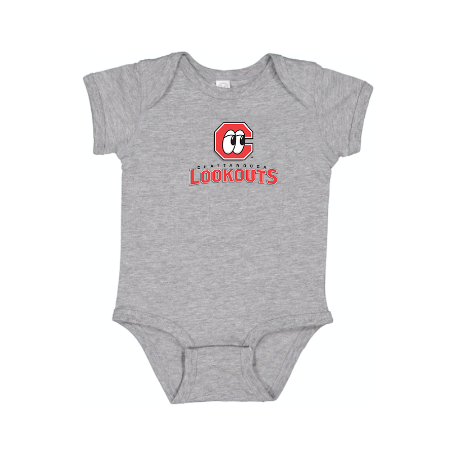 Chattanooga Lookouts  Logo Baby Onesie Romper