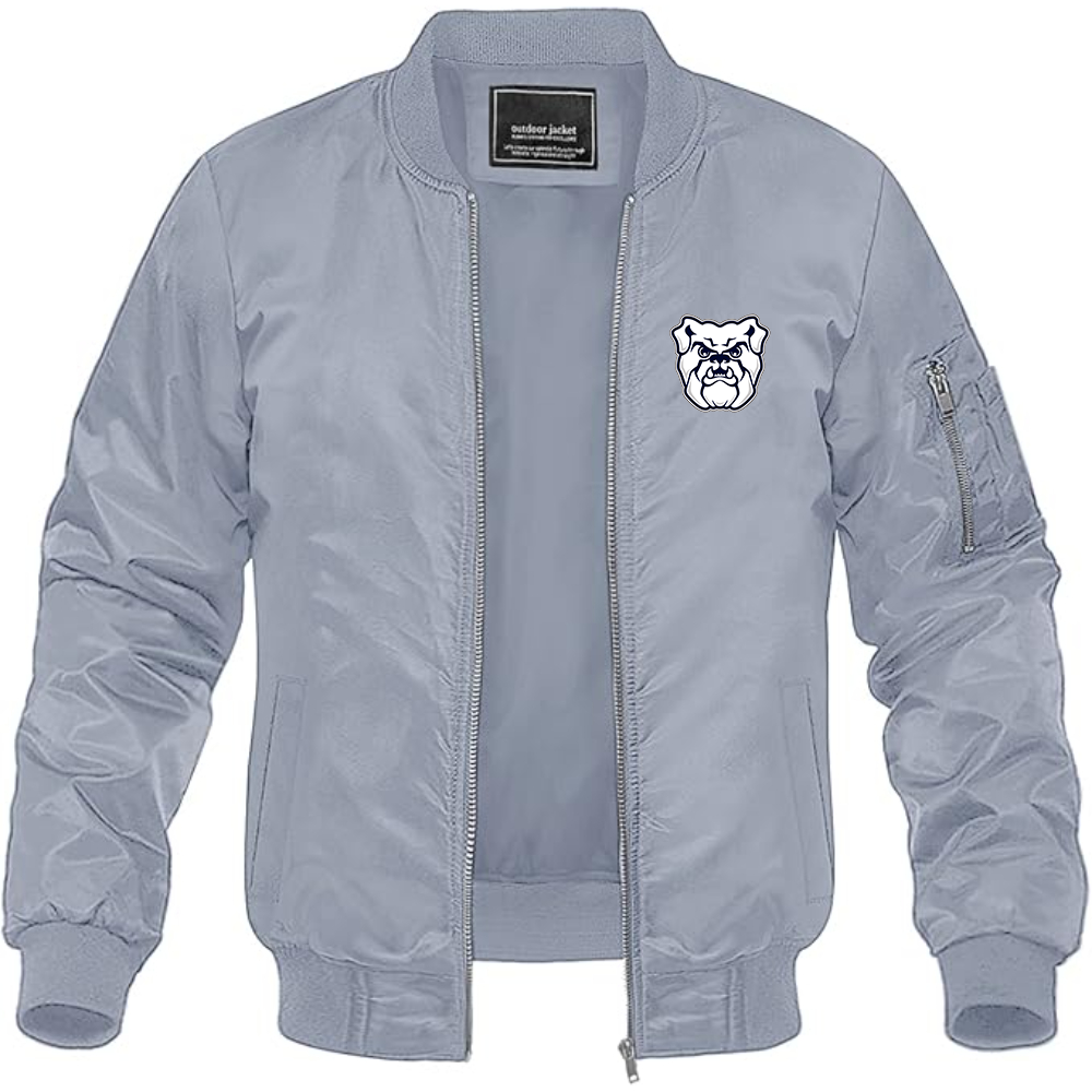 Men's Butler Bulldogs   Lightweight Bomber Jacket Windbreaker Softshell Varsity Jacket Coat
