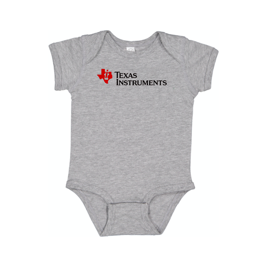 Texas Instruments Logo Baby Onesie Romper