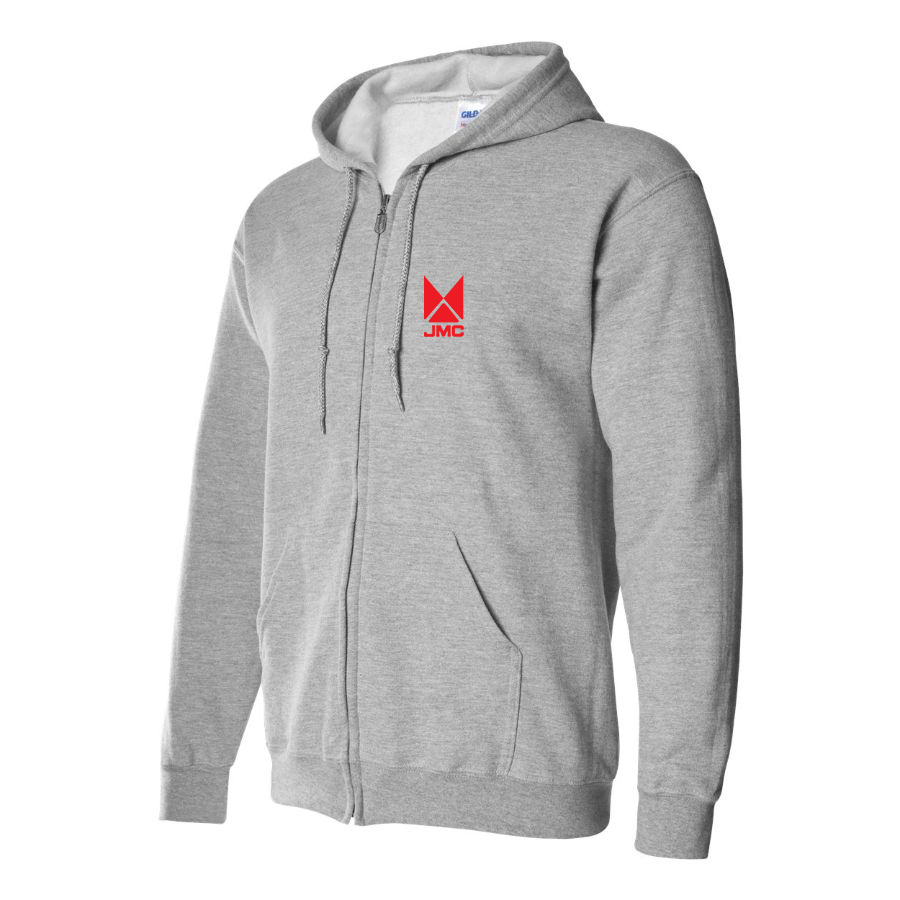 Men's Jiangling Motors Corporation Logo Zipper Hoodie