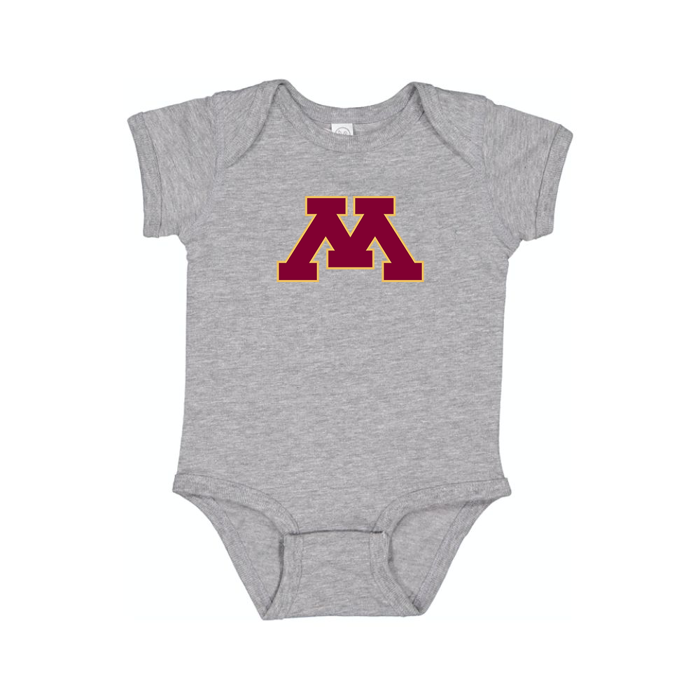 Minnesota Golden Gophers Logo Baby Onesie Romper