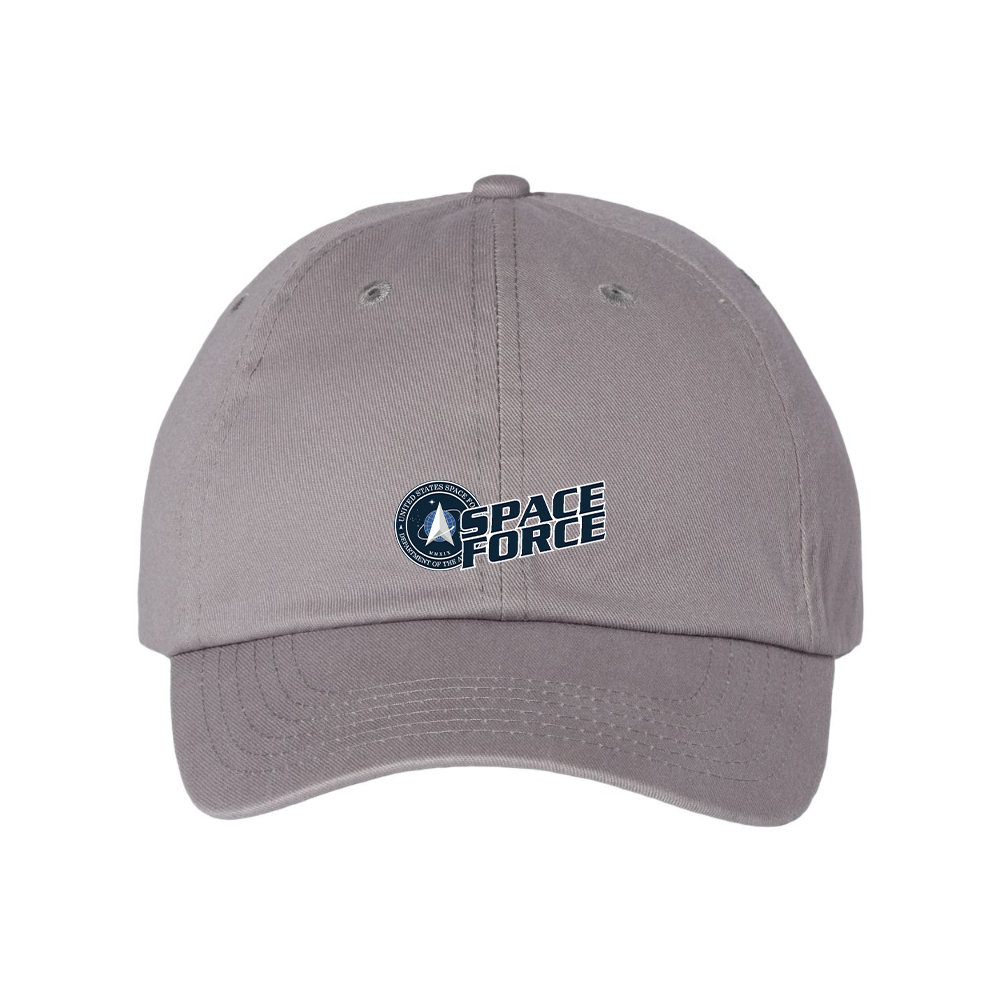 Space Force Valucap Adult Bio-Washed Classic Dad Hat
