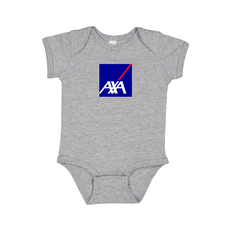 Axa Logo Baby Onesie Romper