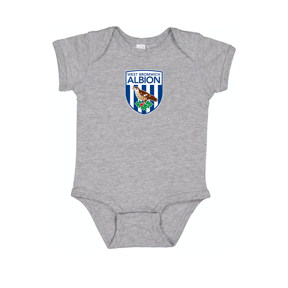 West Bromwich Albion Soccer Baby Onesie Romper