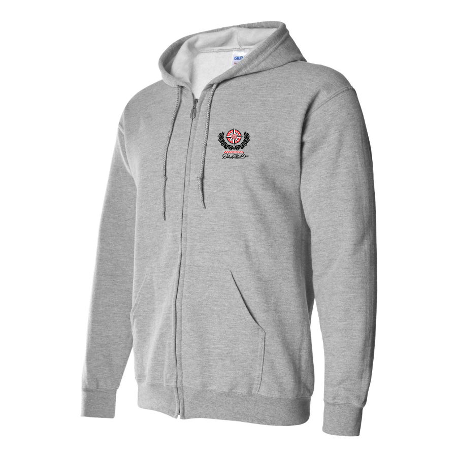 Men's Dale Earnhardt Inc Logo Zipper Hoodie