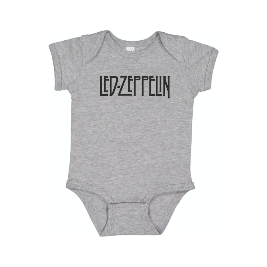 Led Zeppelin Logo Baby Onesie Romper