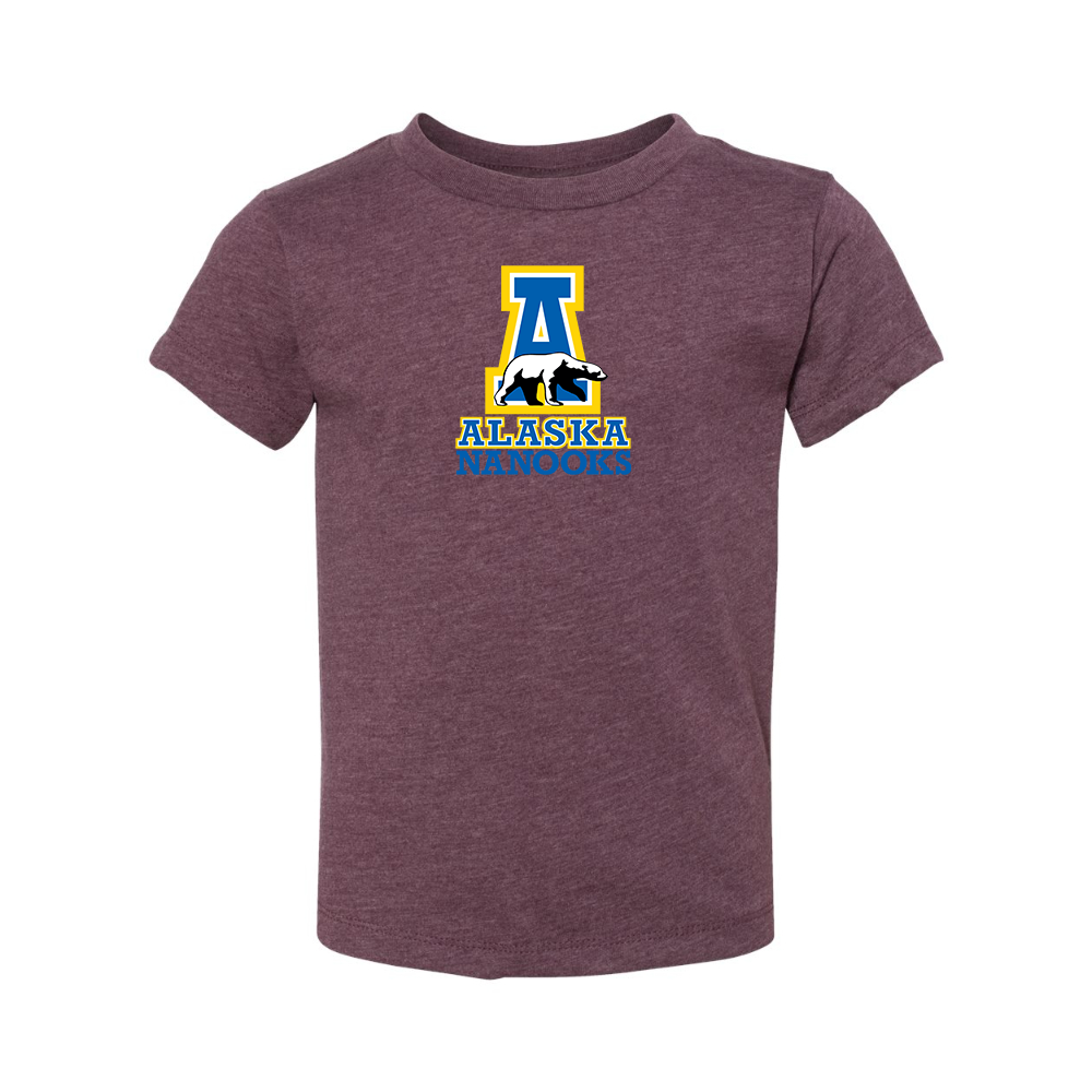 Alaska Nanooks BELLA  CANVAS Toddler Jersey Tee