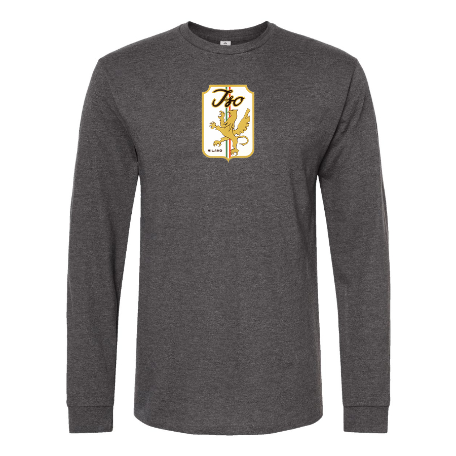 Men's  Iso Logo Cotton Long Sleeve T-Shirt
