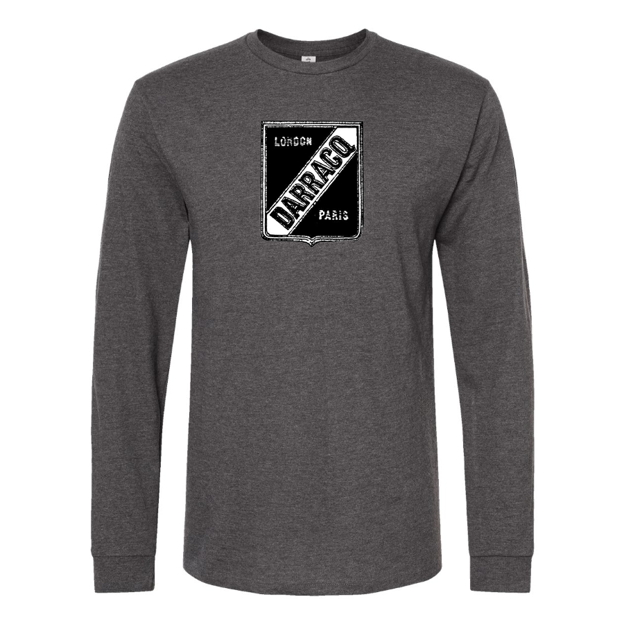 Men's Darracq Logo Cotton Long Sleeve T-Shirt