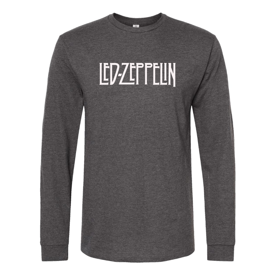 Men's Led Zeppelin Logo Cotton Long Sleeve T-Shirt