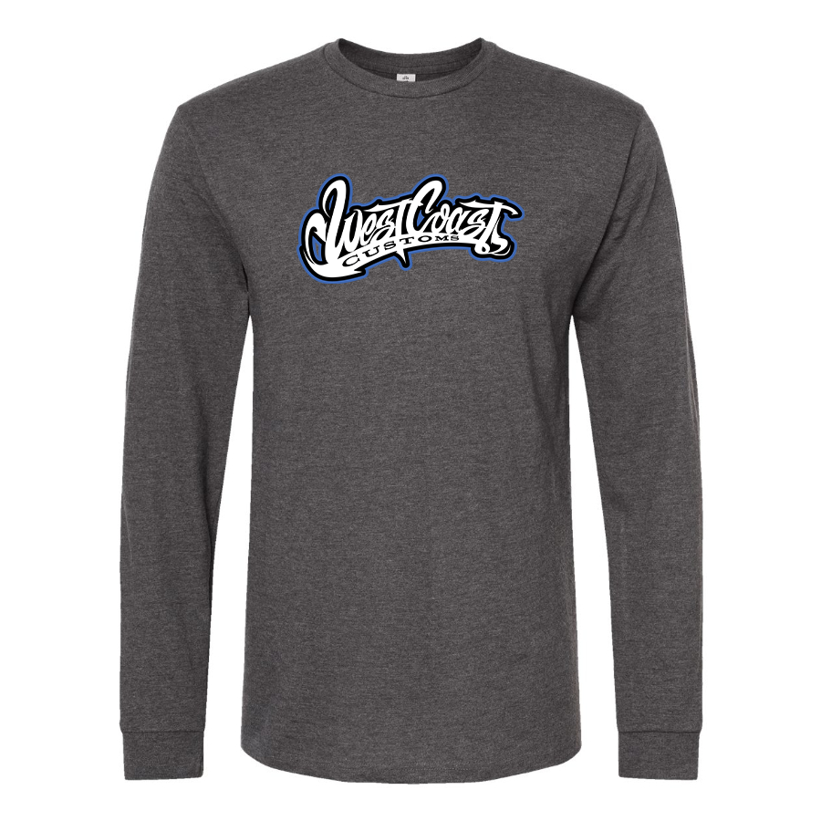 Men's West Coast Customs Logo  Cotton Long Sleeve T-Shirt