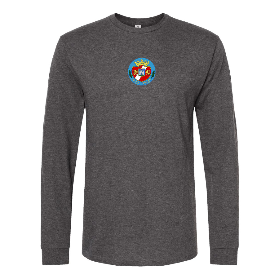 Men's Alba Regia Logo Cotton Long Sleeve T-Shirt