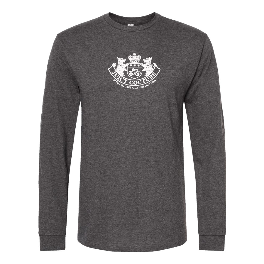 Men's Juicy Couture Logo Cotton Long Sleeve T-Shirt