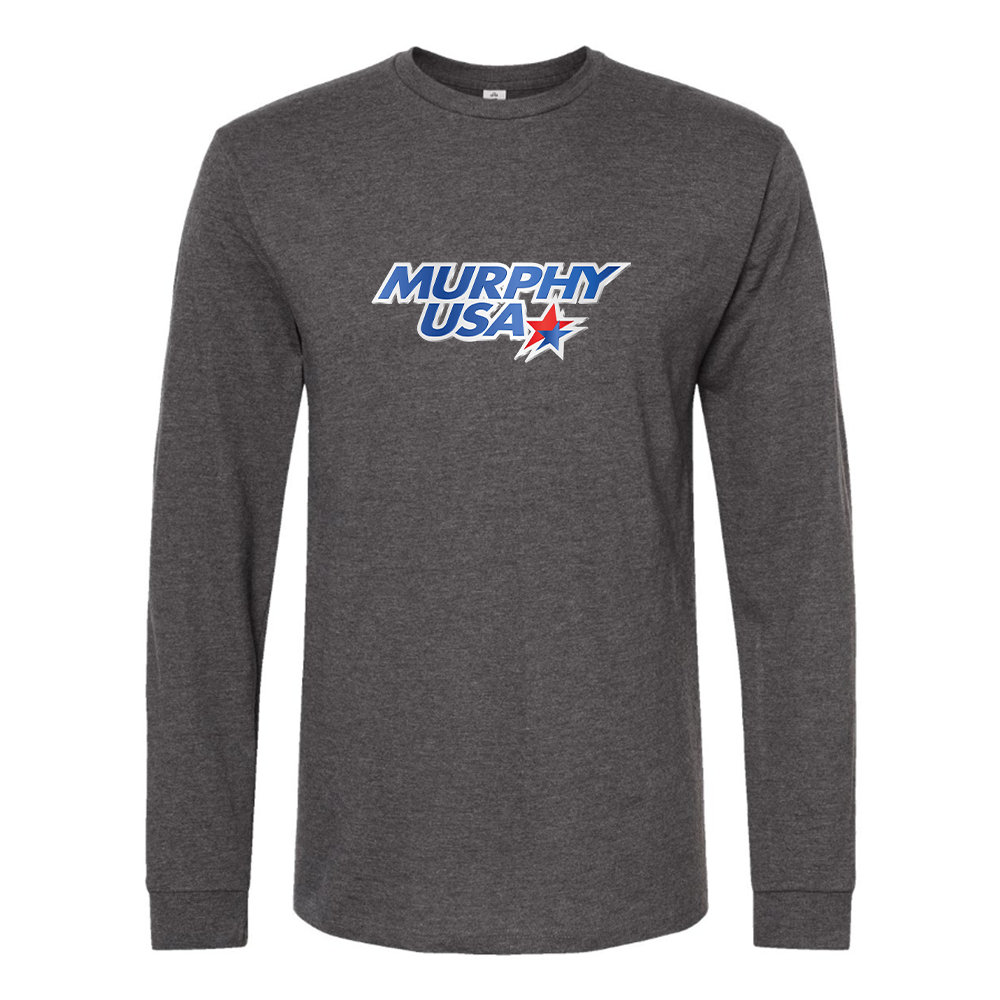 Men's Murphy USA  Logo Cotton Long Sleeve T-Shirt