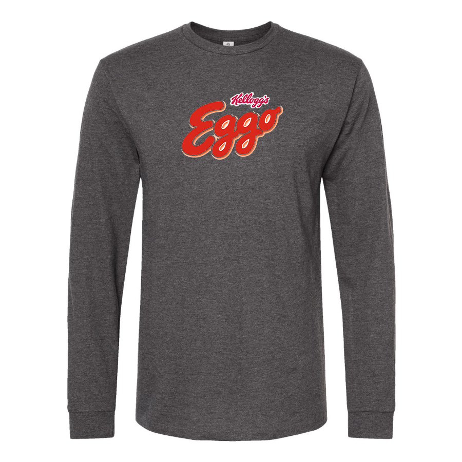 Men's Eggo Logo Cotton Long Sleeve T-Shirt
