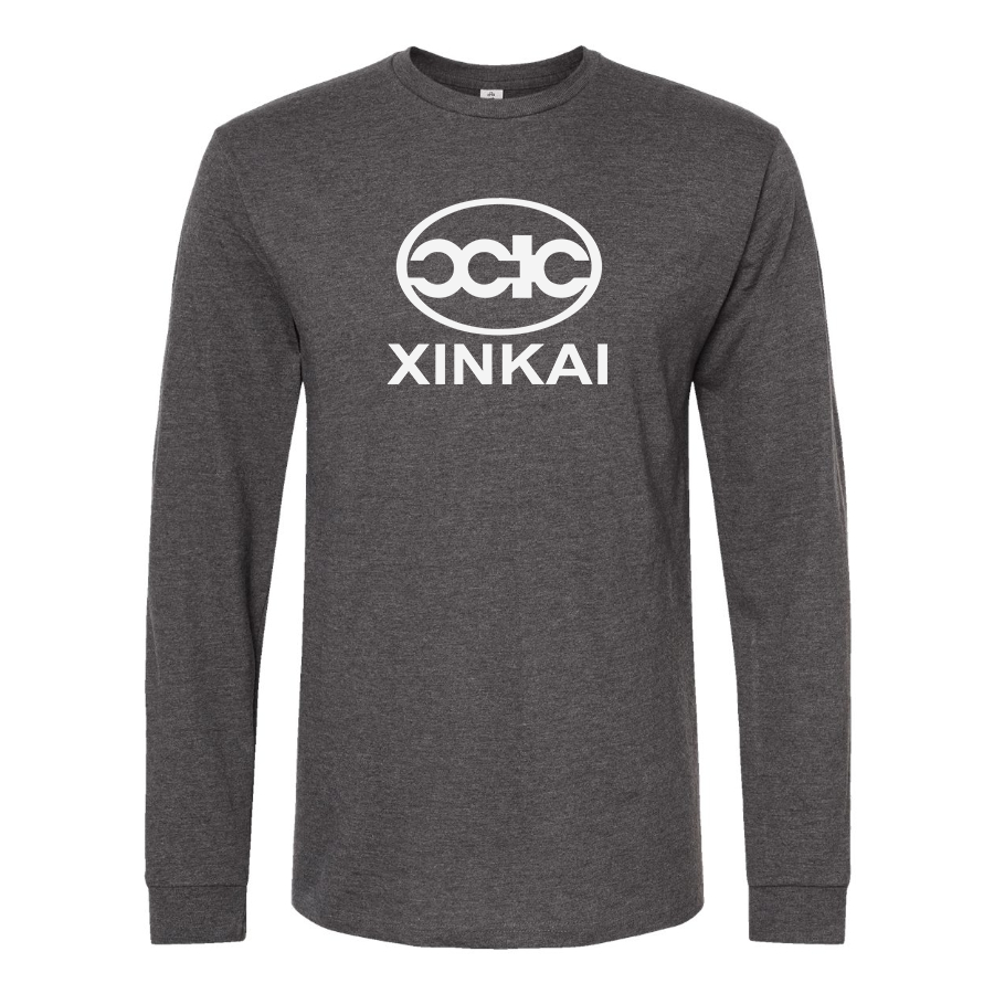 Men's Xin Kai Logo Cotton Long Sleeve T-Shirt