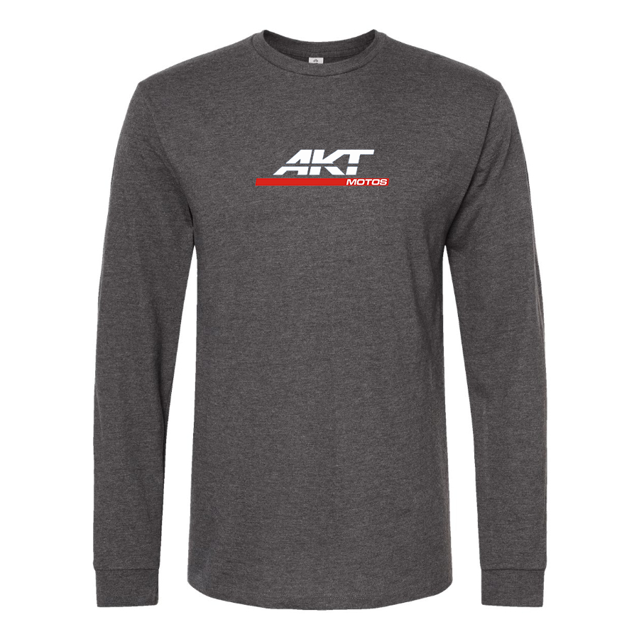 Men's AKT Logo Cotton Long Sleeve T-Shirt