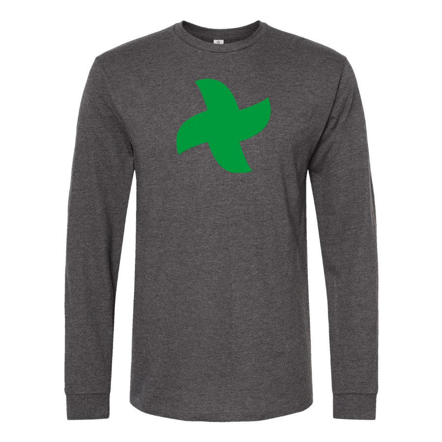 Men's Thermomix Screw Logo  Cotton Long Sleeve T-Shirt