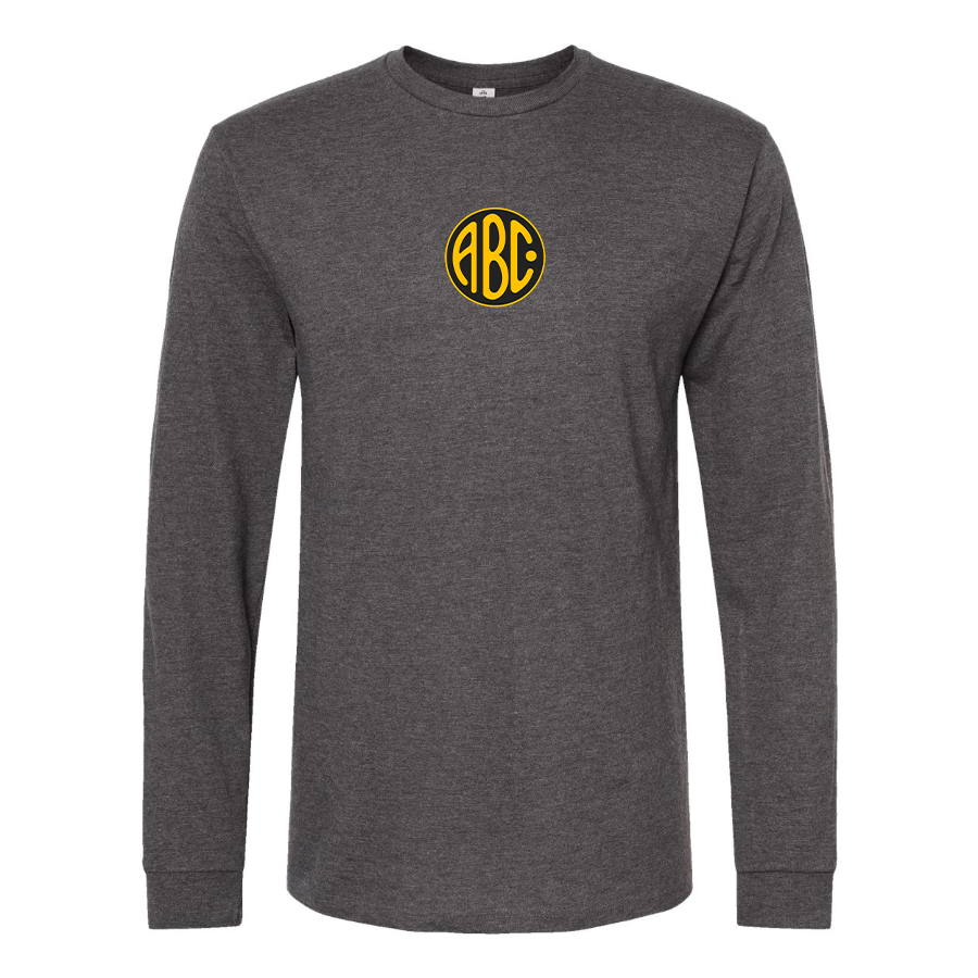 Men's ABC Motors Logo Cotton Long Sleeve T-Shirt