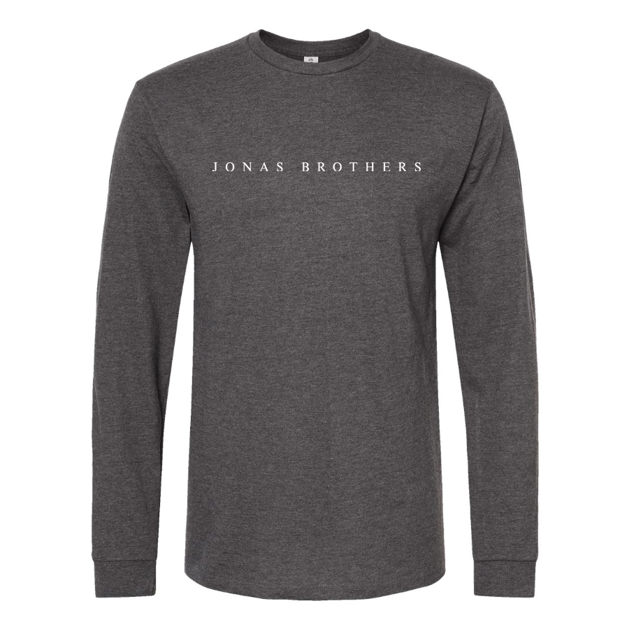 Men's Jonas Brothers Logo Cotton Long Sleeve T-Shirt
