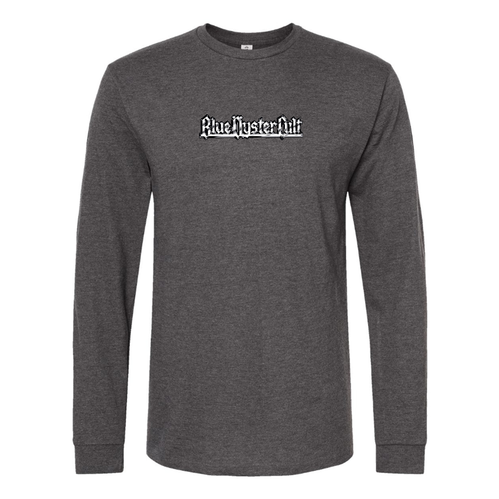 Men's  Blue Öyster Cult  Cotton Long Sleeve T-Shirt
