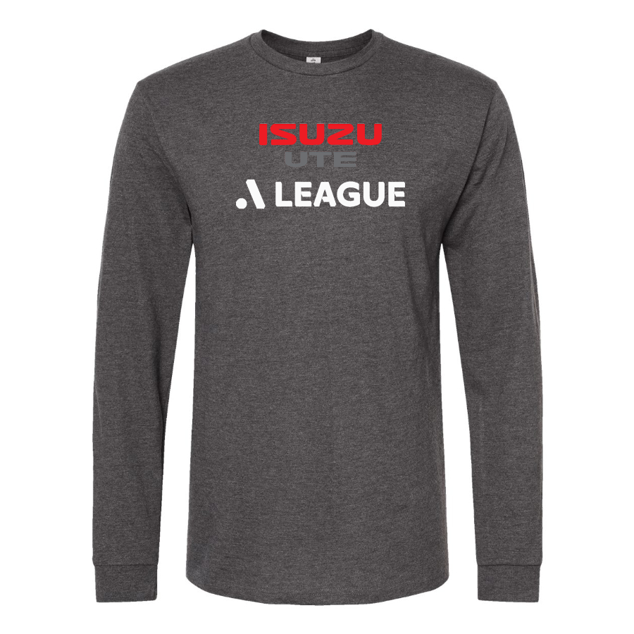 Men's  A League Logo Cotton Long Sleeve T-Shirt