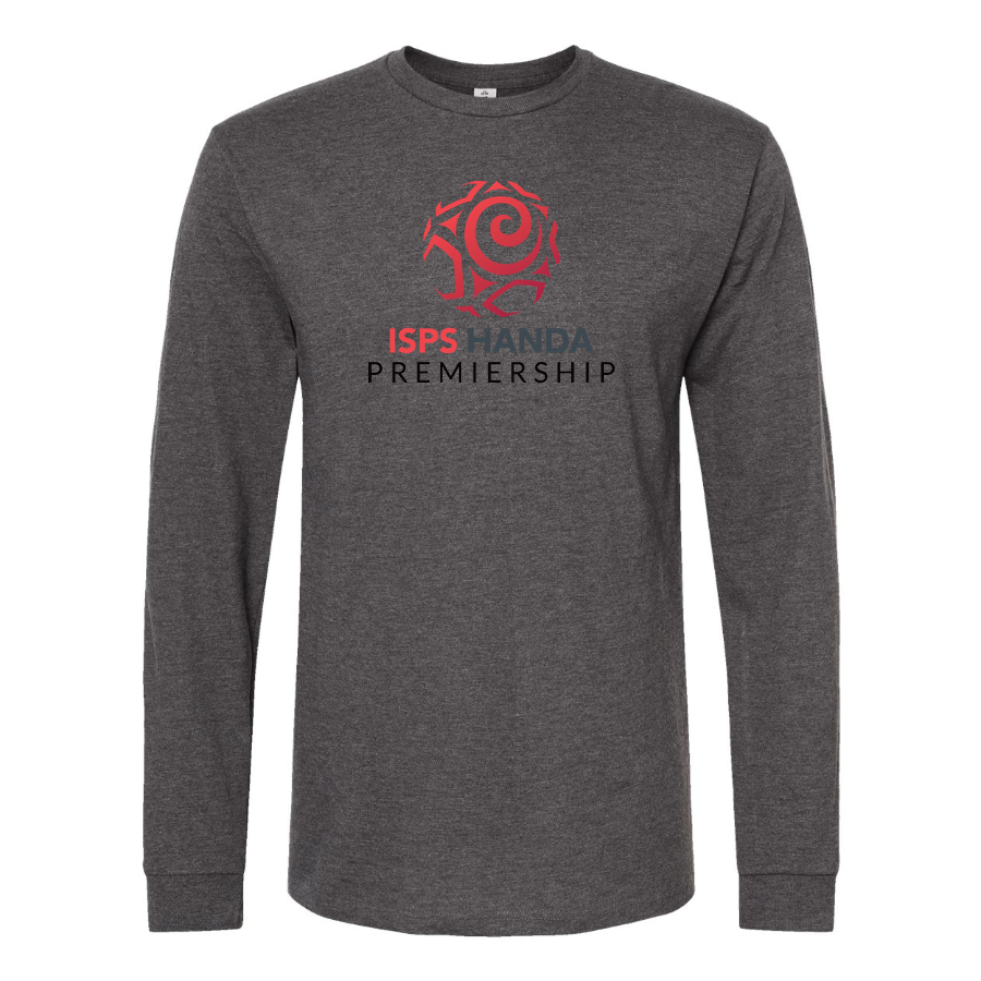 Men's ISPS Handa Premiership Logo Cotton Long Sleeve T-Shirt