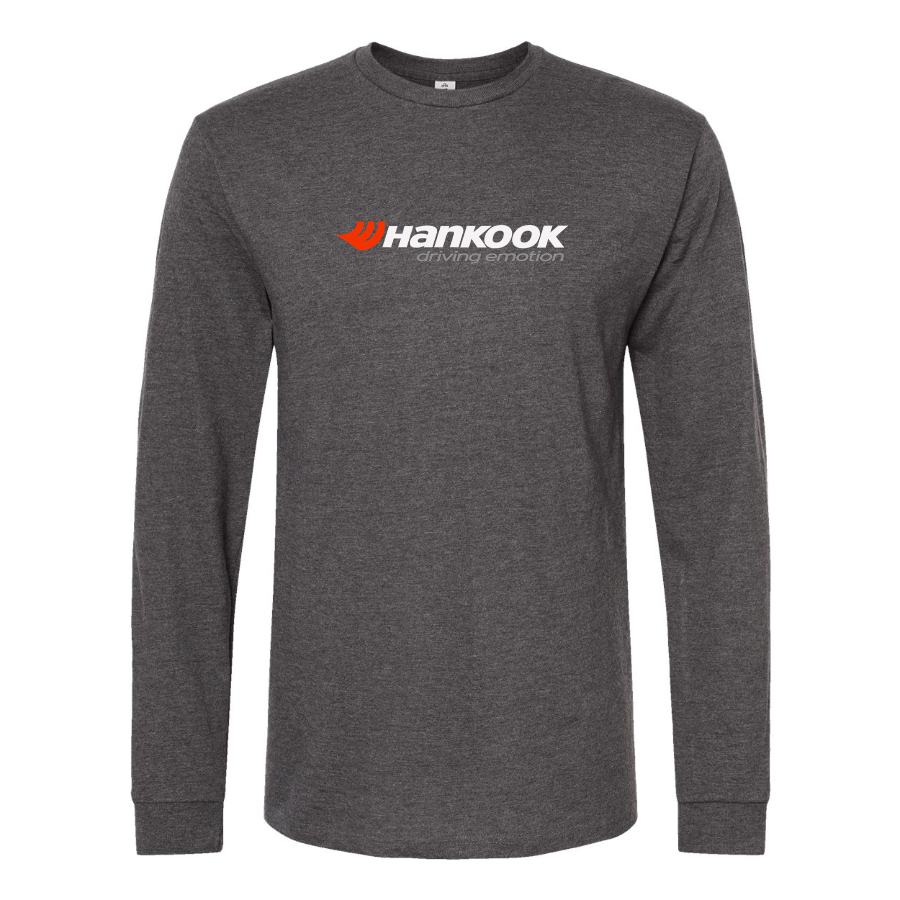 Men's  Hankook Logo Cotton Long Sleeve T-Shirt