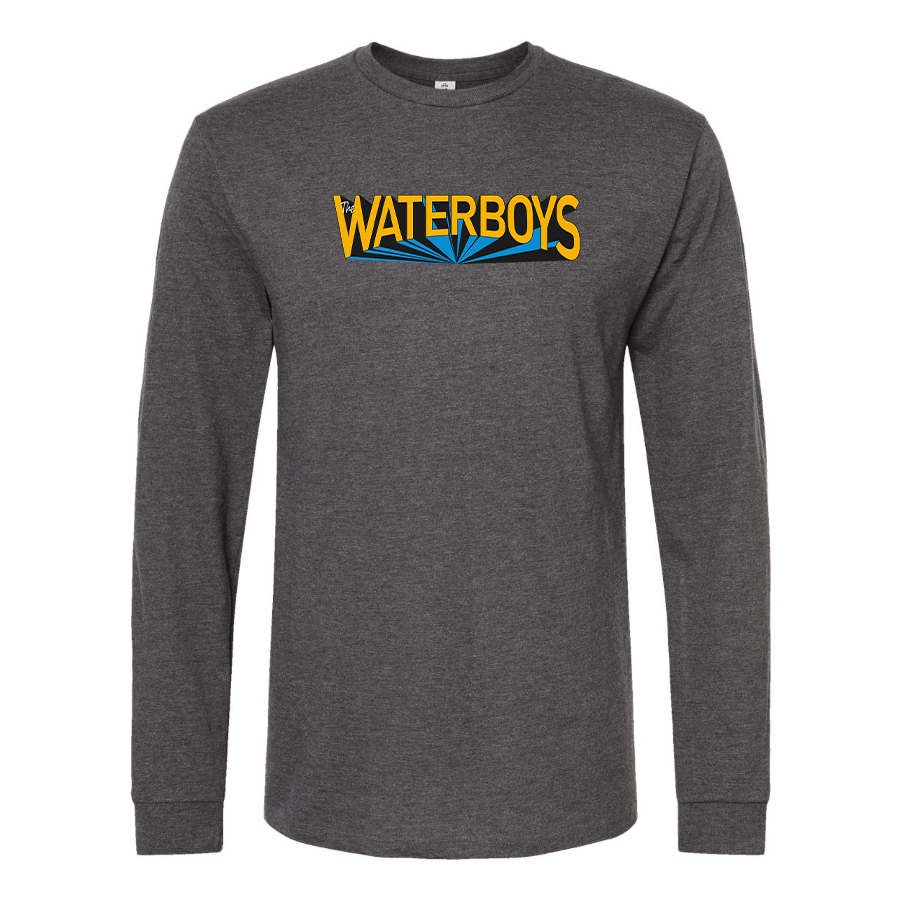Men's The Waterboys  Logo  Cotton Long Sleeve T-Shirt