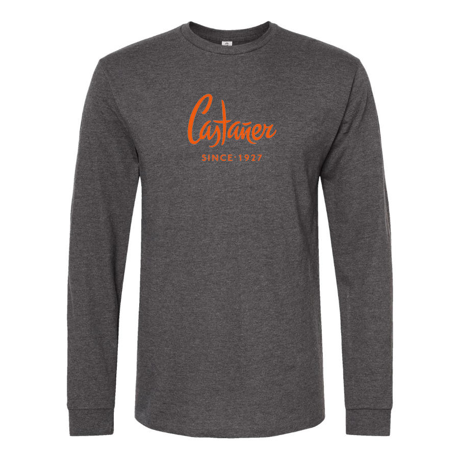 Men's Castaner Logo Cotton Long Sleeve T-Shirt