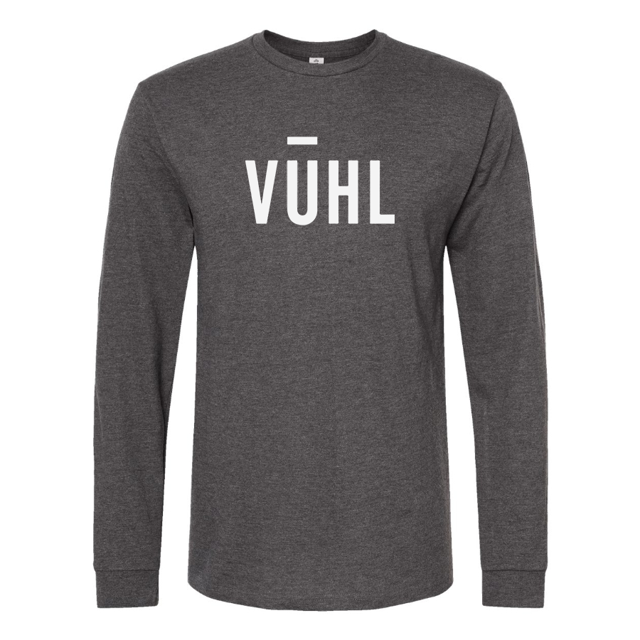 Men's VUHL Logo  Cotton Long Sleeve T-Shirt