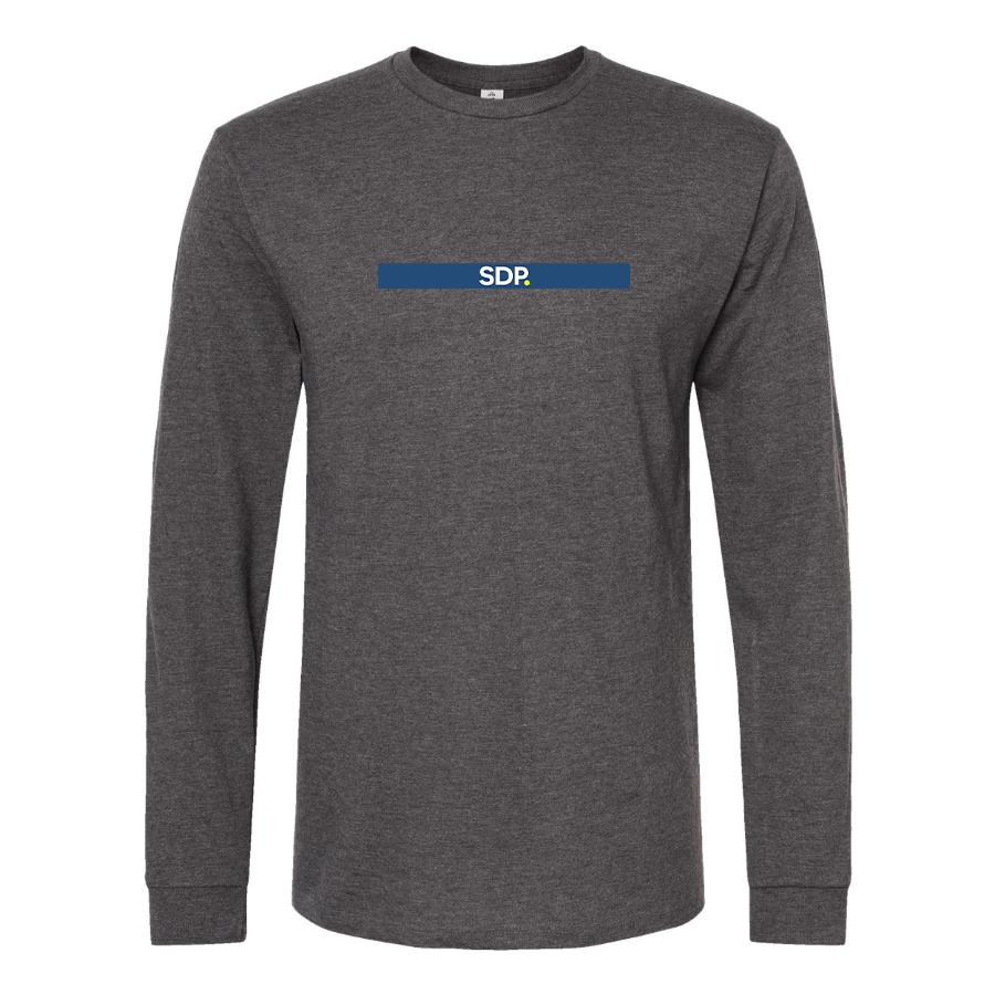 Men's   SDP  Logo  Cotton Long Sleeve T-Shirt