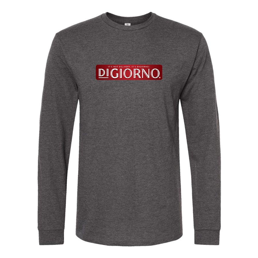 Men's DiGiorno Logo Cotton Long Sleeve T-Shirt