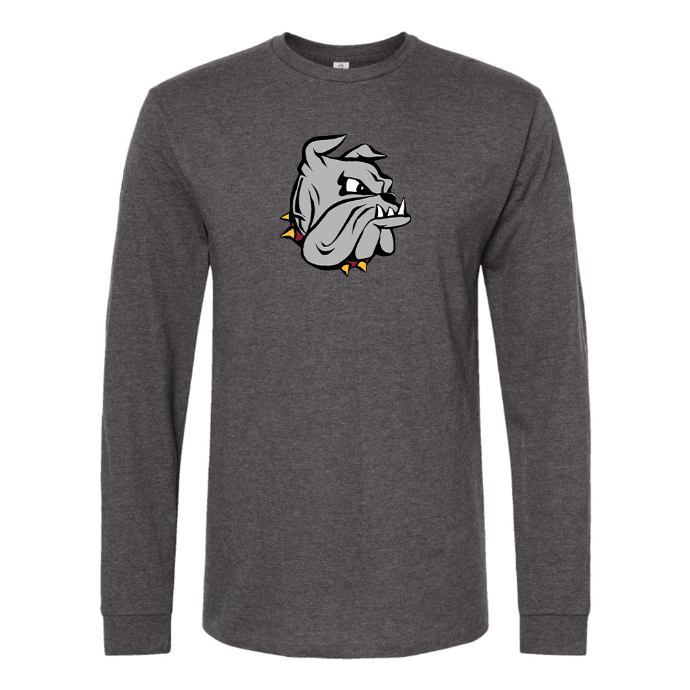 Men's Minnesota Duluth Bulldogs Cotton Long Sleeve T-Shirt
