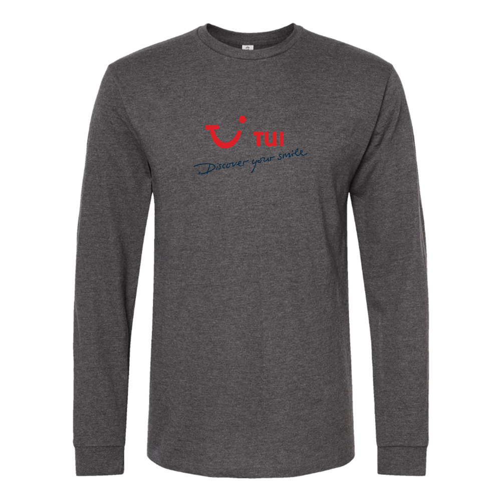 Men's tui Logo Cotton Long Sleeve T-Shirt