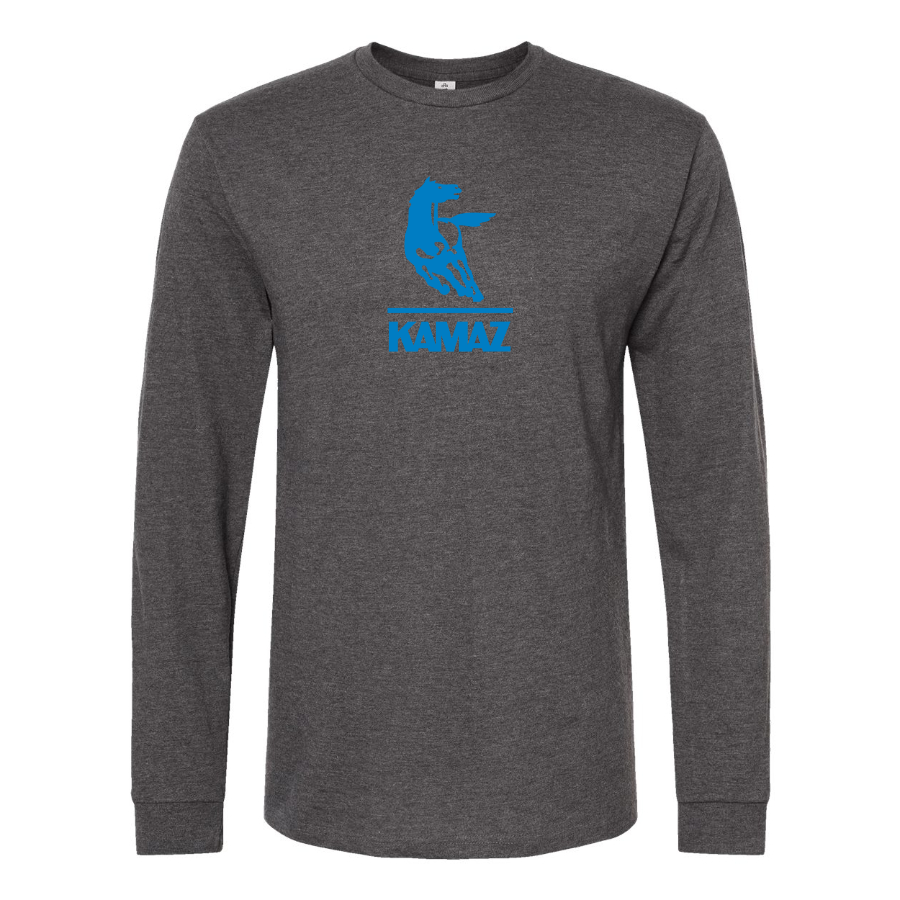 Men's KAMAZ  Logo Cotton Long Sleeve T-Shirt