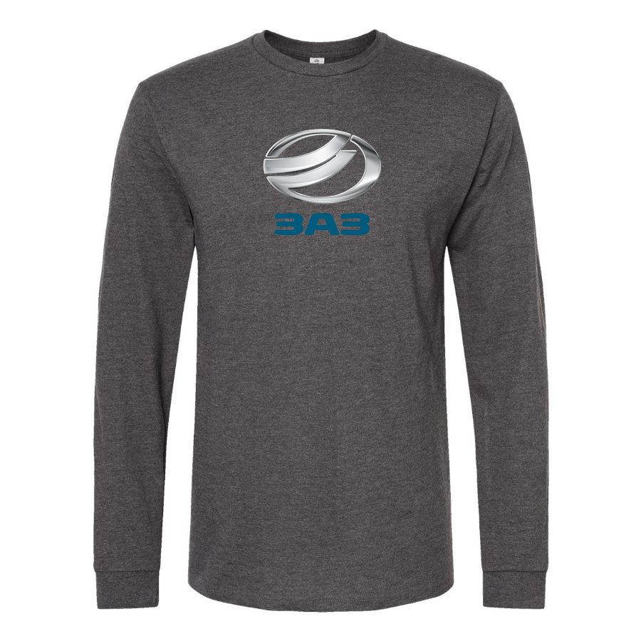 Men's ZAZ Logo  Cotton Long Sleeve T-Shirt