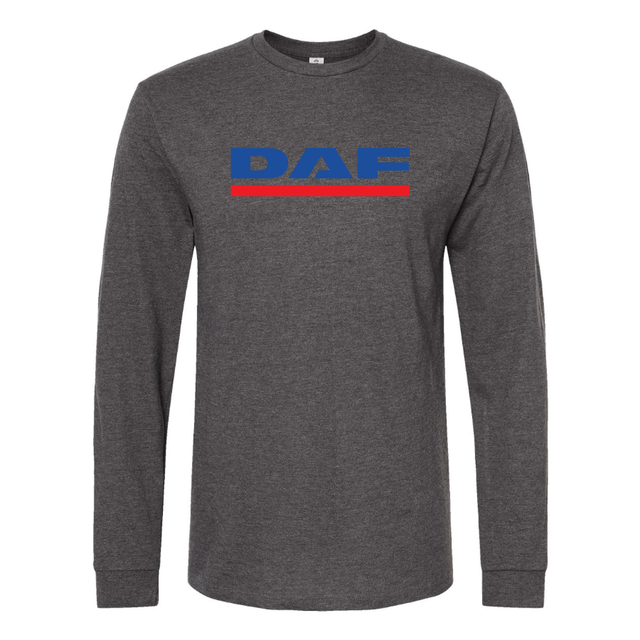 Men's  DAF Logo Cotton Long Sleeve T-Shirt