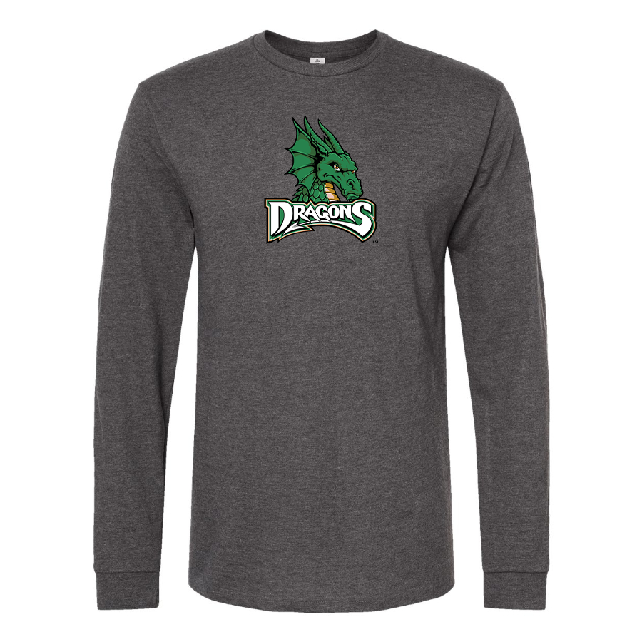 Men's Dayton Dragons Logo Cotton Long Sleeve T-Shirt