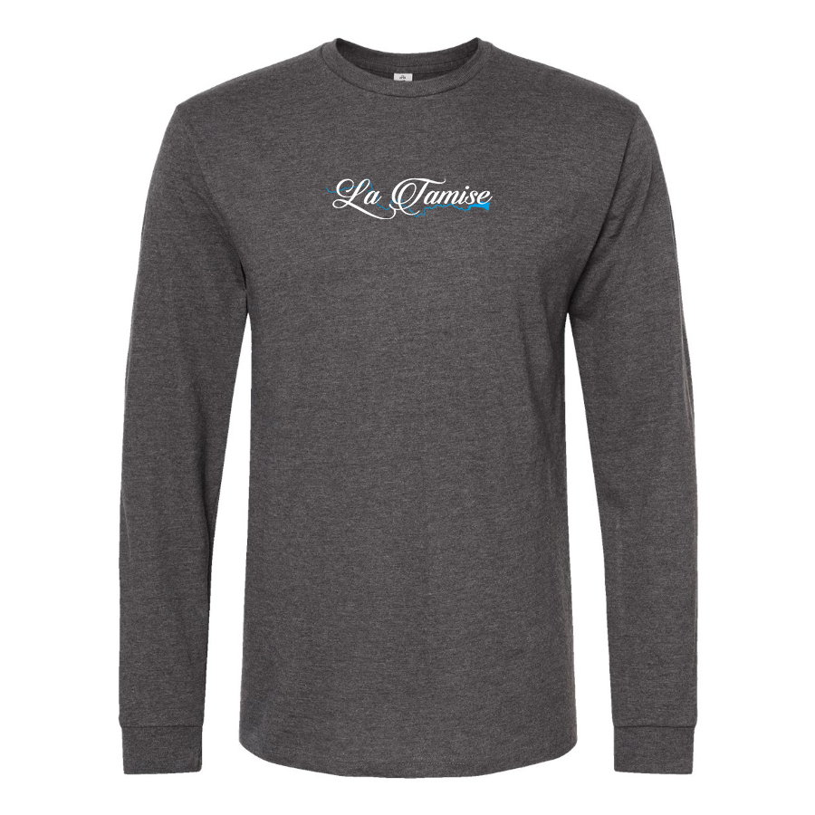 Men's La Tamise Logo  Cotton Long Sleeve T-Shirt